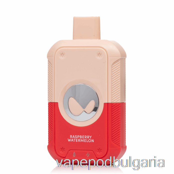 Vape 10000 Дръпки Waka Sopro Pa7000 Disposable Raspberry Watermelon